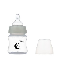 Mamajoo Nacht&Tag Babyflasche 160 ml & 2 x Trink-Lernbecher / Babyflasche Griff & 2 x Anti-Kolik Weicher Schnabel & Aufbewahrungsbox - Thumbnail