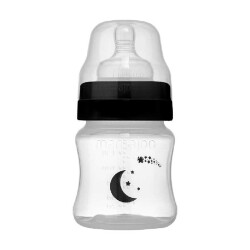 Mamajoo Newborn Baby Set| Black Anti-Colic Bottle 150 ml, Orthodontic Soother & Storage Box, 3-in-1 - 2