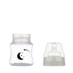 Mamajoo Night&Day Feeding Bottle 160 ml & Anticolic Soft Spout 2-pack & Storage Box & Training Cup Bottle Handles - Thumbnail