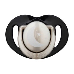 Mamajoo Night & Day Feeding Bottle 160 ml & Orthodontic Design Soothers Black & Pearl with Sterilization & Storage Box / Night & Day 0+ months - 5