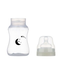 Mamajoo Night&Day Feeding Bottle 270 ml & Anticolic Bottle Teat Slow Flow & Storage Box - Thumbnail