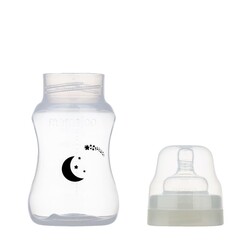 Mamajoo Night&Day Feeding Bottle 270 ml & Anticolic Soft Spout 2-pack & Storage Box & Training Cup Bottle Handles - Thumbnail