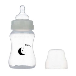 Mamajoo Night & Day Feeding Bottle 270 ml & Orthodontic Design Soothers Black & Pearl with Sterilization & Storage Box / Night & Day 6+ month - 3