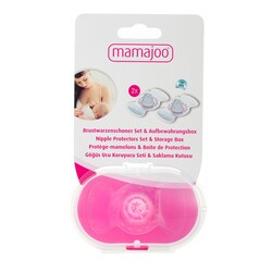 Mamajoo Nipple Protectors Set with Sterilization & Storage Box - Thumbnail