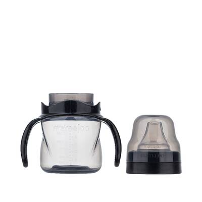 Mamajoo Non Spill Training Cup Black 160ml with Handle