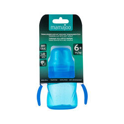 Mamajoo Non Spill Training Cup Blue 160ml Set - Thumbnail