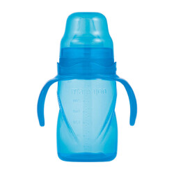 Mamajoo Non Spill Training Cup Blue 270ml with Handle - 6