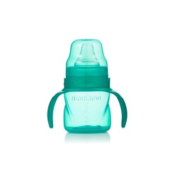 Mamajoo Non Spill Training Cup Green 160ml with Handle - Thumbnail
