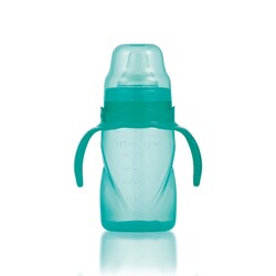 Mamajoo Non Spill Training Cup Green 270ml with Handle & Anticolic Soft Spout 2-pack & Storage Box - Thumbnail
