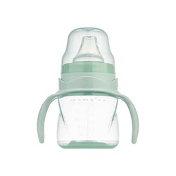  - Mamajoo Non Spill Training Cup Powder Green 160ml with Handle