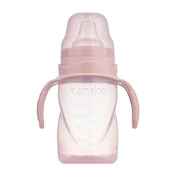 Mamajoo Non Spill Training Cup Powder Pink 270ml with Handle & Anticolic Soft Spout 2-pack & Storage Box - Thumbnail