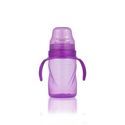  - Mamajoo Non Spill Training Cup Purple 270ml with Handle