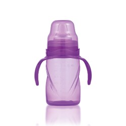 Mamajoo Non Spill Training Cup Purple 270ml with Handle & Anticolic Soft Spout 2-pack & Storage Box - Thumbnail