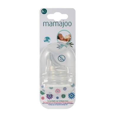 Mamajoo Non Spill Training Cup Purple 270ml with Handle & Anticolic Soft Spout 2-pack & Storage Box