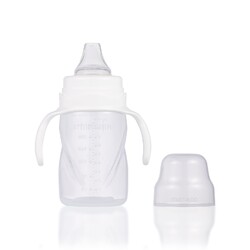 Mamajoo Non Spill Training Cup White 270ml with Handle & Anticolic Soft Spout 2-pack & Storage Box - Thumbnail