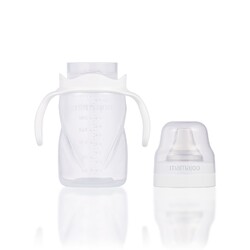 Mamajoo Non Spill Training Cup White 270ml with Handle & Anticolic Soft Spout 2-pack & Storage Box - Thumbnail