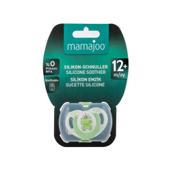 Mamajoo Orthodontic Design Soother Frog Prince & Green with Storage Box / 12+ Months - 4