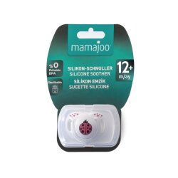 Mamajoo Orthodontic Soother, Red Ladybug, 12+ Mo, Storage Box - 8
