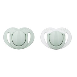  - Mamajoo Orthodontic Design Soother Powder Green with Sterilization&Storage Box 0+ months