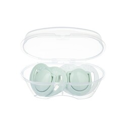 Mamajoo Orthodontic Design Soother Powder Green with Sterilization&Storage Box 6+ months - Thumbnail