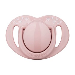 Mamajoo Orthodontic Design Soother Powder Pink with Sterilization&Storage Box 0+ months - Thumbnail