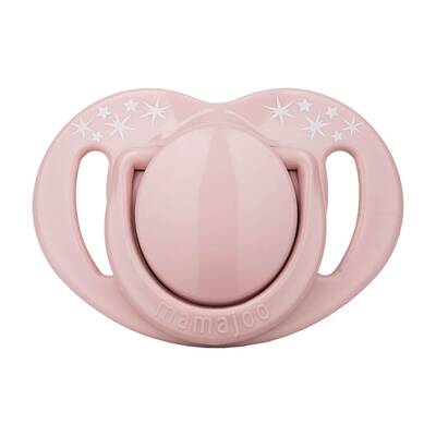 Mamajoo Orthodontic Design Soother Powder Pink with Sterilization&Storage Box 0+ months