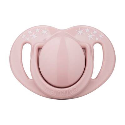 Mamajoo Orthodontic Design Soother Powder Pink with Sterilization&Storage Box 6+ months