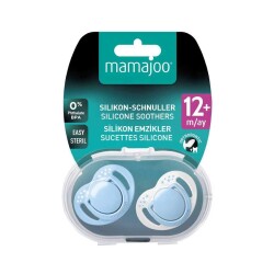Mamajoo Orthodontic Soother, Powder Blue, 12+ Months, Sterilization & Storage Box - 8