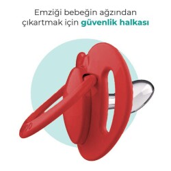 Mamajoo Ortodontik Damaklı Emzik, Yılbaşı Özel Koleksiyonu, 0+ Ay, Saklama Kutulu, İkili Set - 4