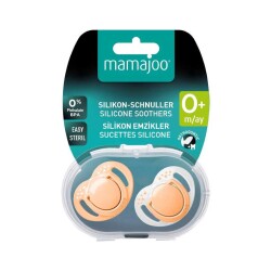 Mamajoo Ortodontik Damaklı Emzik, Powder Blush, 0+ Ay, Emzik Saklama & Sterilizasyon Kutulu, İkili Set - 8