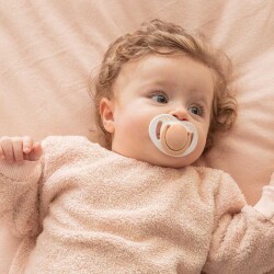 Mamajoo Ortodontik Damaklı Emzik, Powder Blush, 12+ Ay, Emzik Saklama & Sterilizasyon Kutulu, İkili Set - 7