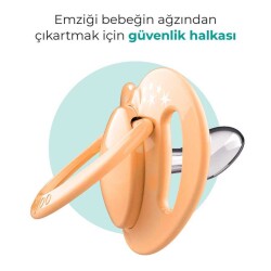 Mamajoo Ortodontik Damaklı Emzik, Powder Blush, 6+ Ay, Emzik Saklama & Sterilizasyon Kutulu, İkili Set - 4