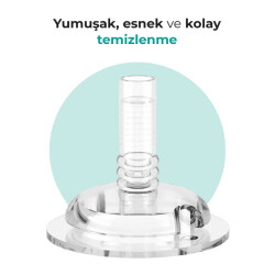 Mamajoo Akıtmaz Pipetli Bardak, 270 ml, Mor, 12+ Ay, 1 Adet - 4