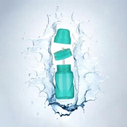 Mamajoo Akıtmaz Pipetli Bardak, 270 ml, Yeşil, 12+ Ay, 1 Adet - 7