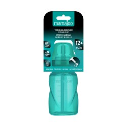 Mamajoo Akıtmaz Pipetli Bardak, 270 ml, Yeşil, 12+ Ay, 1 Adet - 8