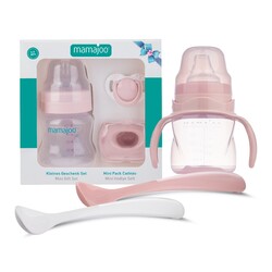  - Mamajoo Powder Biberon Seti 150ml / Powder Pink