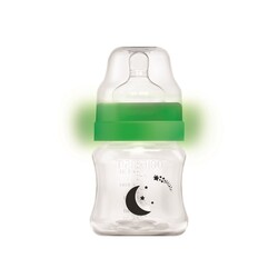 Mamajoo Nacht&Tag Babyflasche 160 ml & Design Schnuller Nacht&Tag & Auslaufsichere Trink-Lernbecher Schwarz 270ml - Thumbnail