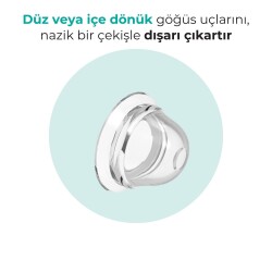 Mamajoo Göğüs Ucu Çıkartıcı, Sterilizasyon ve Saklama Kutulu, İkili Set - 3