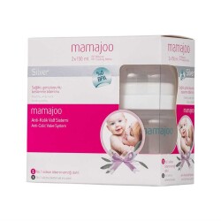 Mamajoo Silver Feeding Bottles 150ml Twin Pack - 3