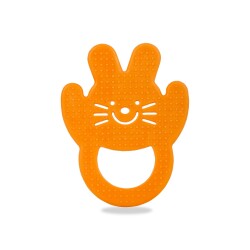 Mamajoo Soft & Fun Teether, Orange Rabbit 