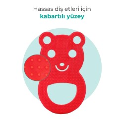 Mamajoo Soft & Fun Teether, Red Hand - 3
