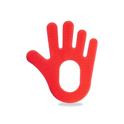 Mamajoo Soft & Fun Teether, Red Hand - Mamajoo