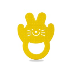 Mamajoo Soft & Fun Teether, Yellow Rabbit 