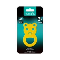 Mamajoo Soft & Fun Teether, Yellow Teddy Bear - 4