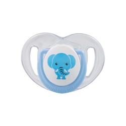 Mamajoo Ortodontik Damaklı Emzik, Mavi Fil, 6+ Ay, Emzik Saklama & Sterilizasyon Kutulu, İkili Set - 2