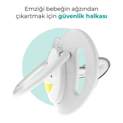 Mamajoo Ortodontik Damaklı Emzik, Gece & Gündüz, 0+ Ay, Emzik Saklama Kutusu, 1 Adet - 4