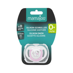 Mamajoo Ortodontik Damaklı Emzik, Pembe İnek, 0+ Ay, Emzik Saklama Kutusu, 1 Adet - 8