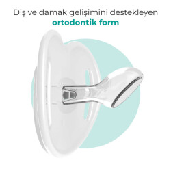 Mamajoo Ortodontik Damaklı Emzik, Ekru Kaplan, 12+ Ay, Emzik Saklama Kutusu, 1 Adet - 3