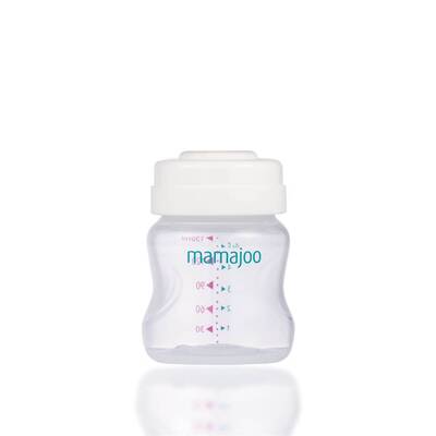 Mamajoo Thermal Tasche & 4 x Aufbewahrungsbehälter für Muttermilch und Nahrung 150 ml