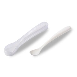 Mamajoo Twin Feeding Spoons White & Storage Box - Thumbnail